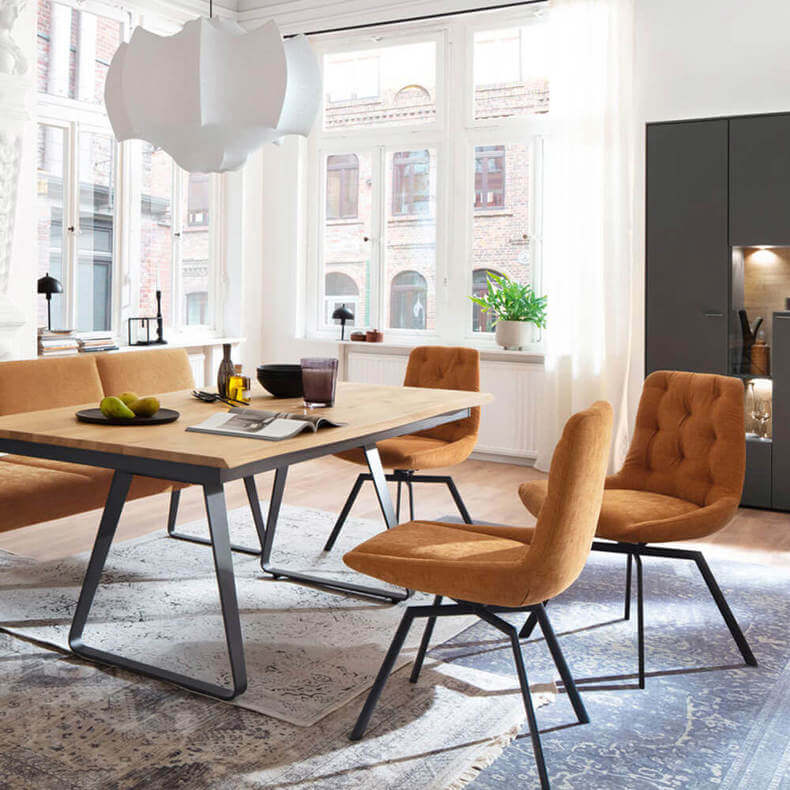 Swivel Chair Waren Amber